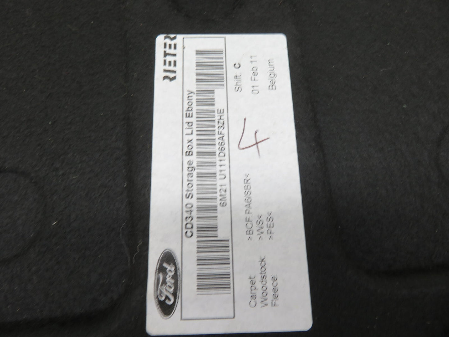 FORD S-MAX REAR FLOOR BOARD COVER 6M21-U111D66AF3ZHE 2006-2014 #4