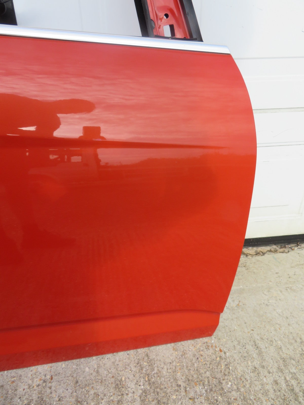 FORD CMAX C MAX OSF FRONT DRIVER DOOR IN ORANGE 2010-2015 (SEE PHOTOS)