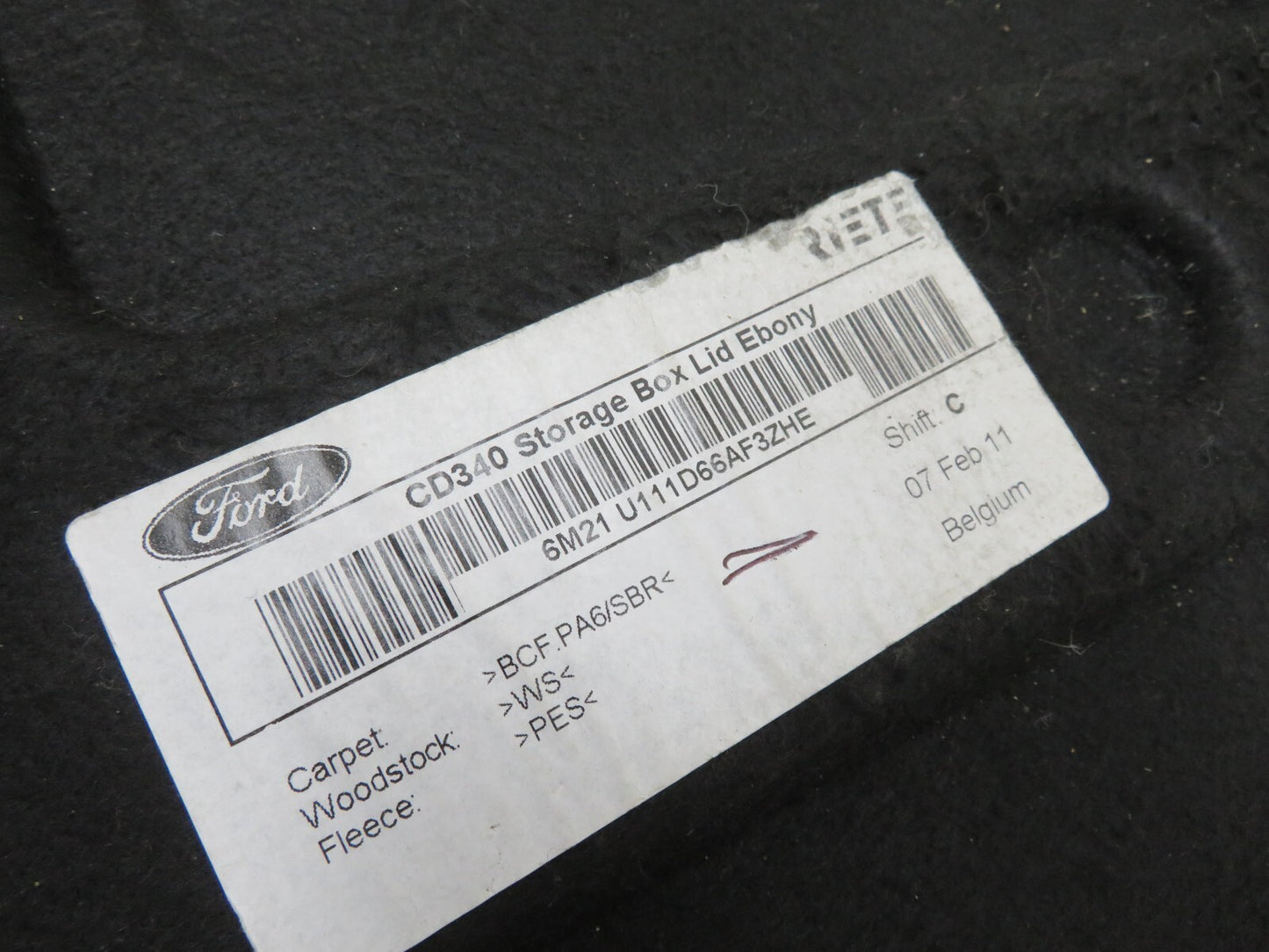 FORD S-MAX REAR FLOOR BOARD COVER 6M21-U111D66AF3ZHE 2006-2014 #1