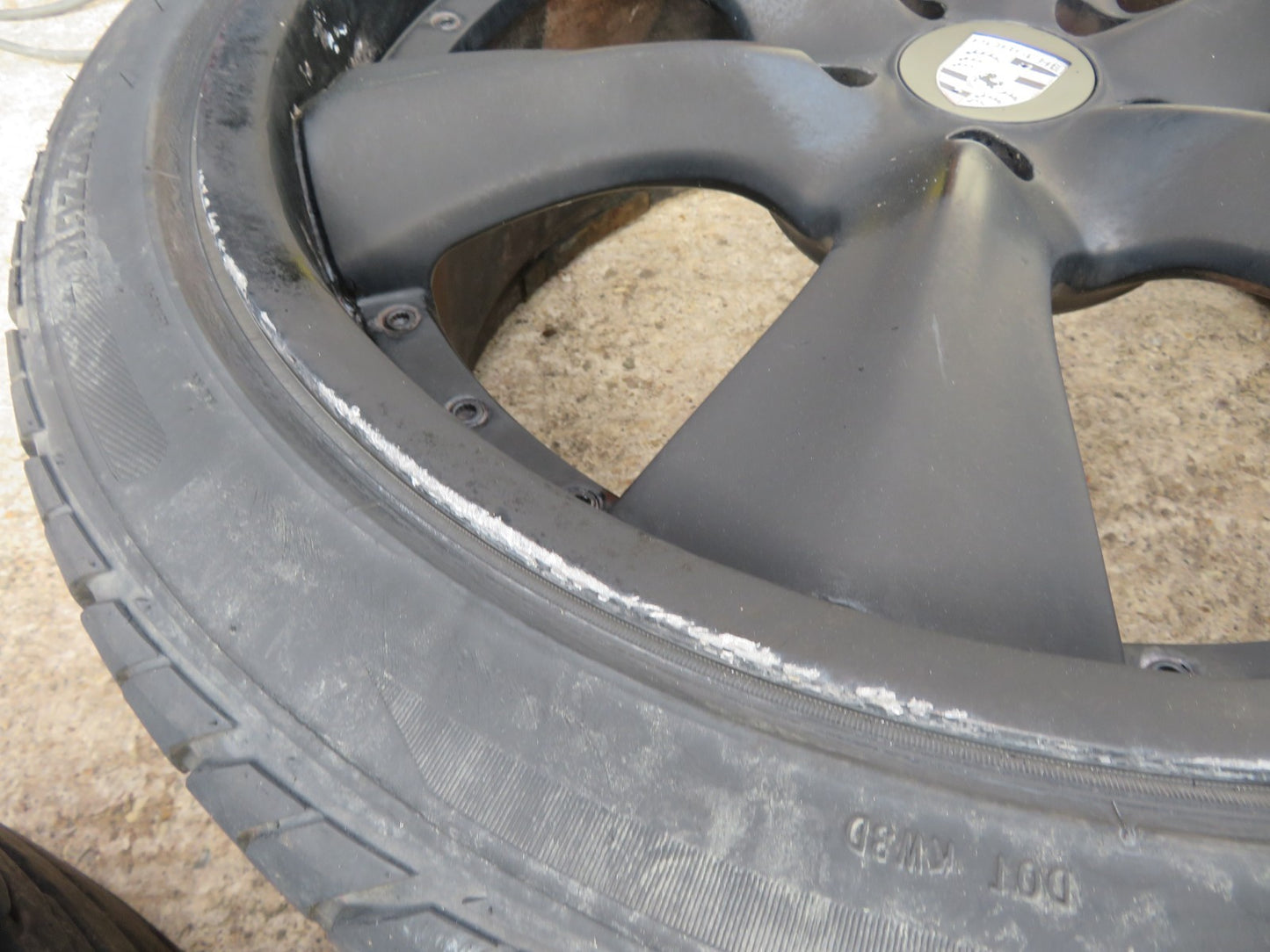 VEMIRI ARNAGE 22" ALLOY WHEELS WITH TYRES (SEE PHOTOS, NEED REFURB) 5 X 130 PCD