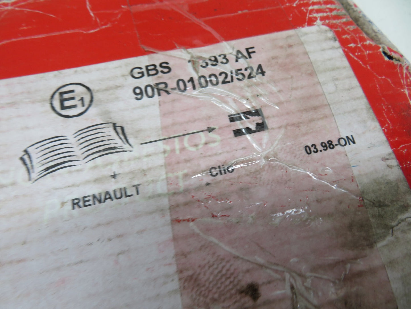 REAR BRAKE SHOES FOR RENAULT CLIO UNIPART GBS1393AF 1998-2001