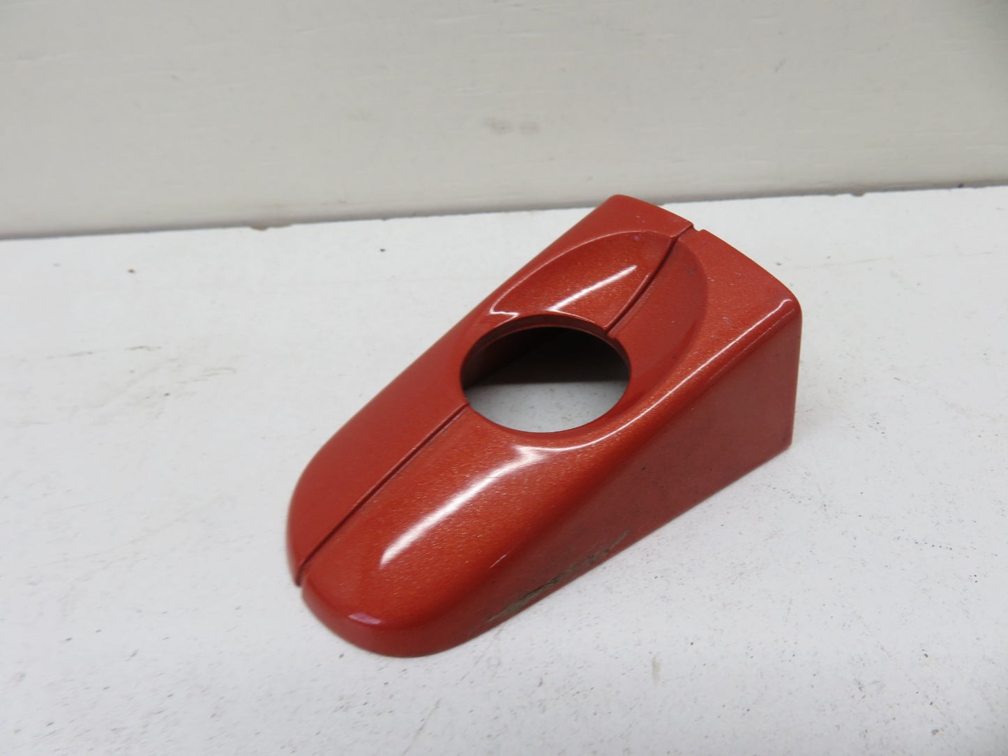 FORD C MAX OS DRIVER DOOR LOCK SURROUND TRIM ORANGE 2011-2015 1691-8