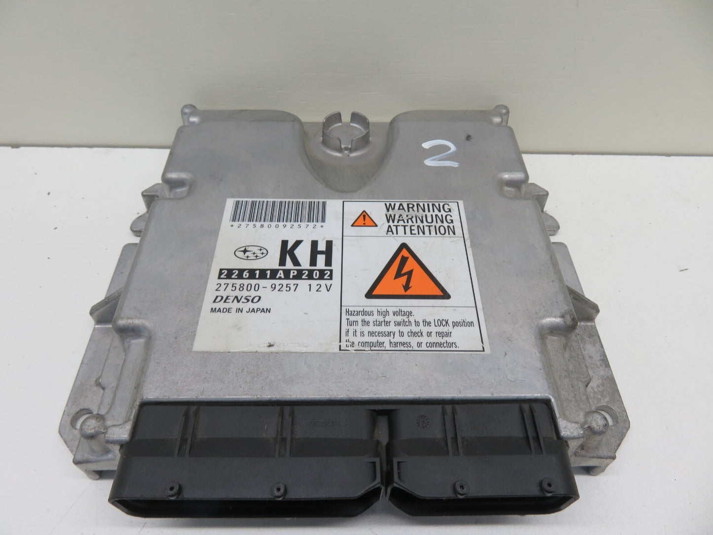 SUBARU FORESTER 2.0 DIESEL ENGINE ECU 22611AP202 2008-2013 A601-2