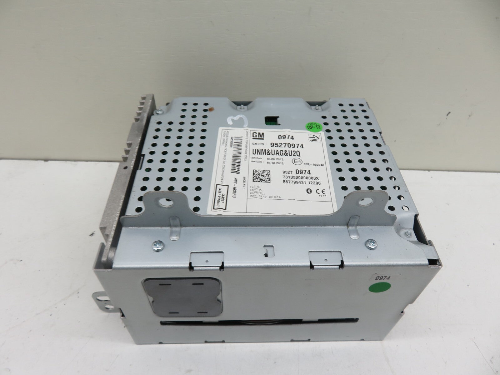 VAUXHALL MOKKA RADIO CD HEAD UNIT 95270974 2012-2016 1600-3