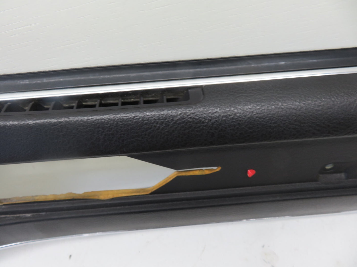 JAGUAR XJR OSF DRIVER DOOR CARD UPPER PANEL 1994-2001