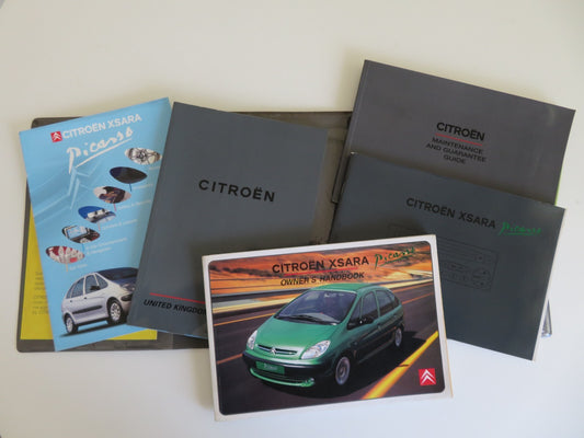 CITROEN XSARA PICASSO OWNERS MANUAL WITH FOLDER 1999-2004 HM2-2