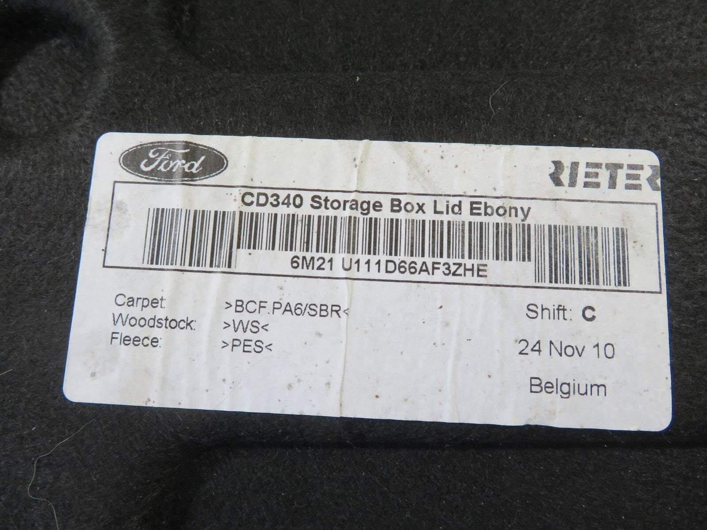 FORD S MAX GALAXY REAR FLOOR BOARD LID COVER 6M21-U111D66AF3ZHE 2006-2014