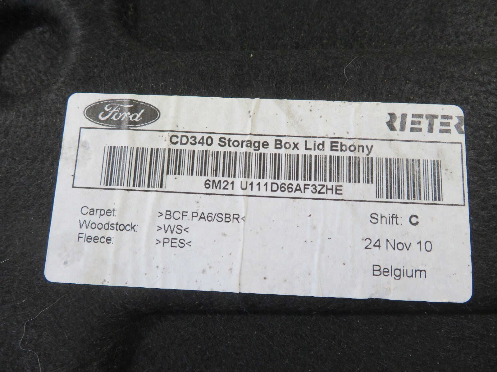 FORD S MAX GALAXY REAR FLOOR BOARD LID COVER 6M21-U111D66AF3ZHE 2006-2014