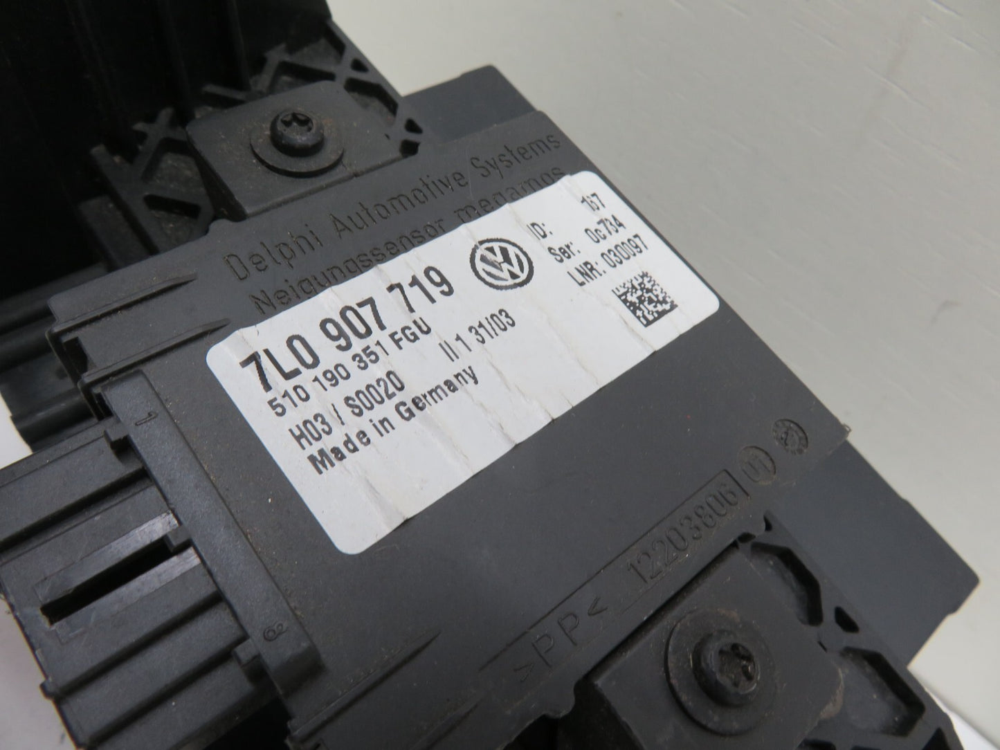 PORSCHE CAYENNE S 955 V8 COMFORT CONTROL ECU 7l0959933E 7L0907719 2001-2006 SA 1