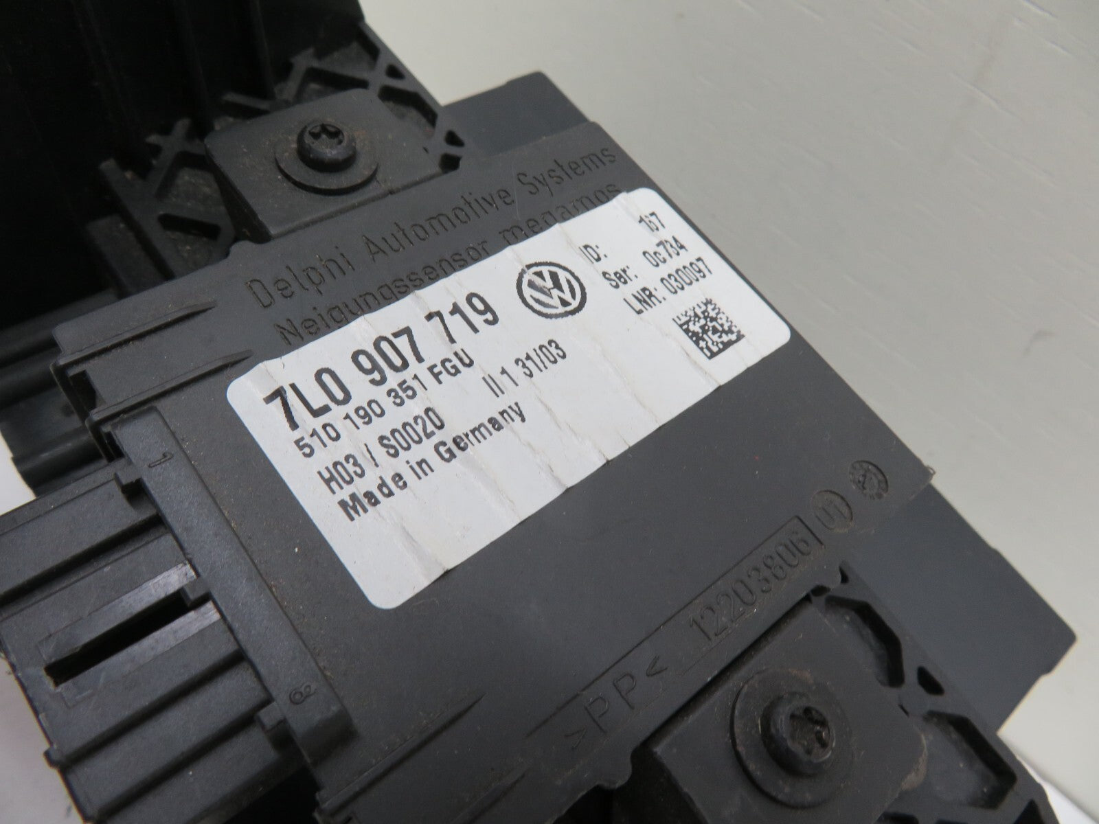 PORSCHE CAYENNE S 955 V8 COMFORT CONTROL ECU 7l0959933E 7L0907719 2001-2006 SA 1