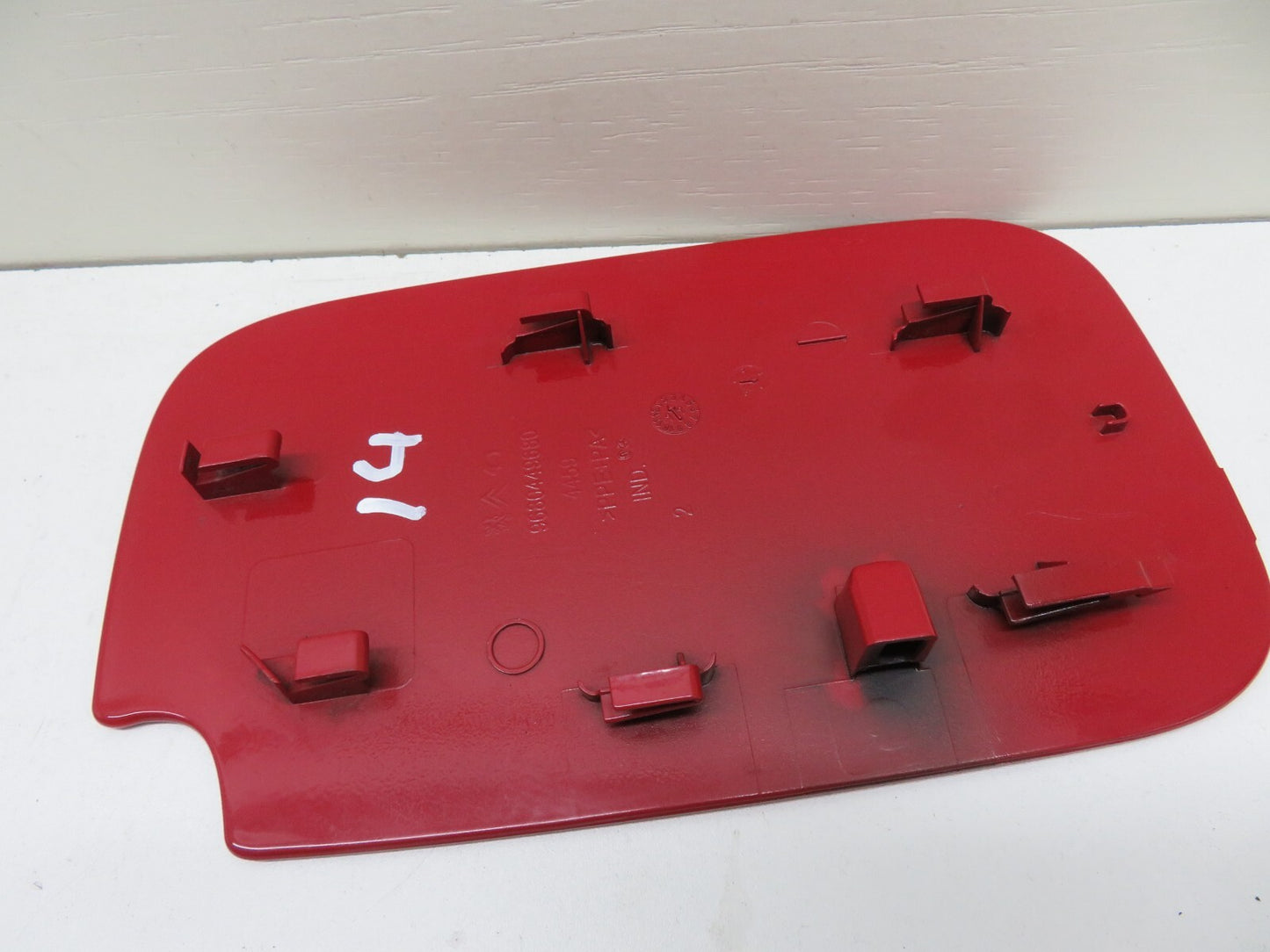 CITROEN BERLINGO MK2 FUEL FLAP COVER RED 2008-2018 1700-14