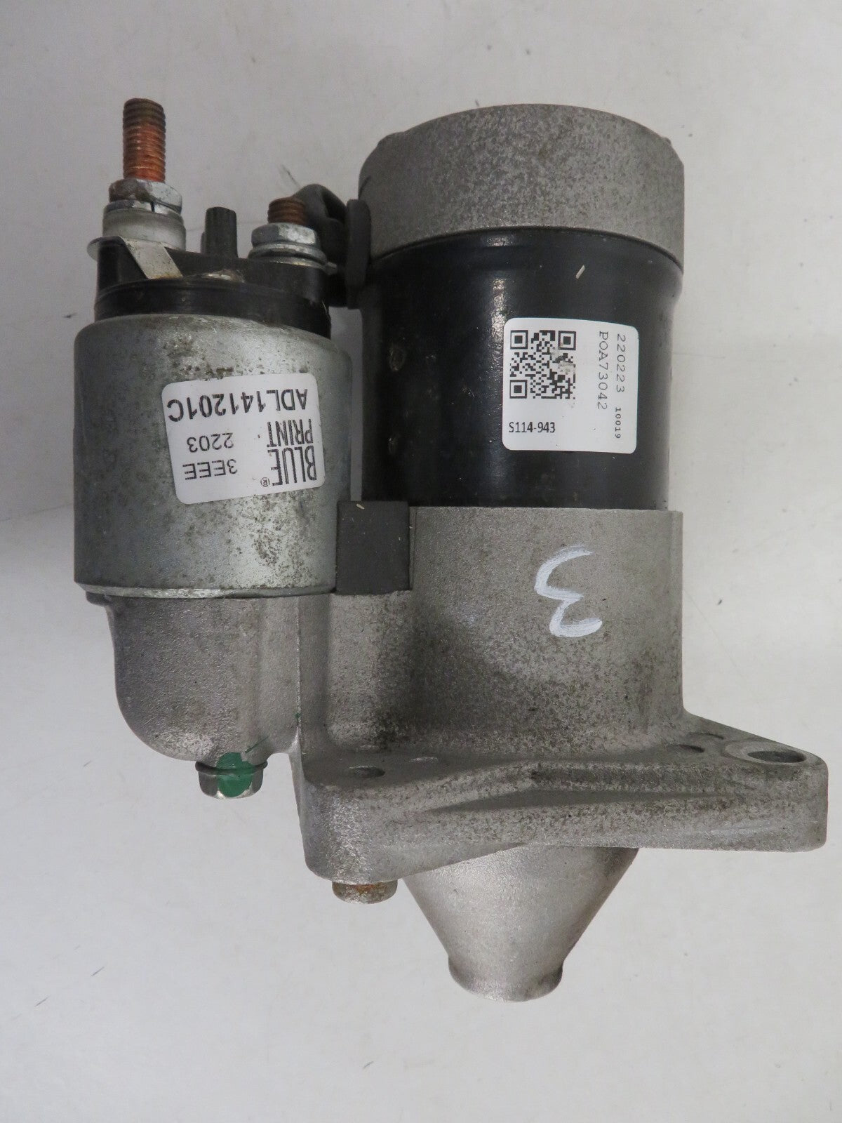 FIAT 500 STARTER MOTOR ADL141201C 2006-2013 MISC1616-3