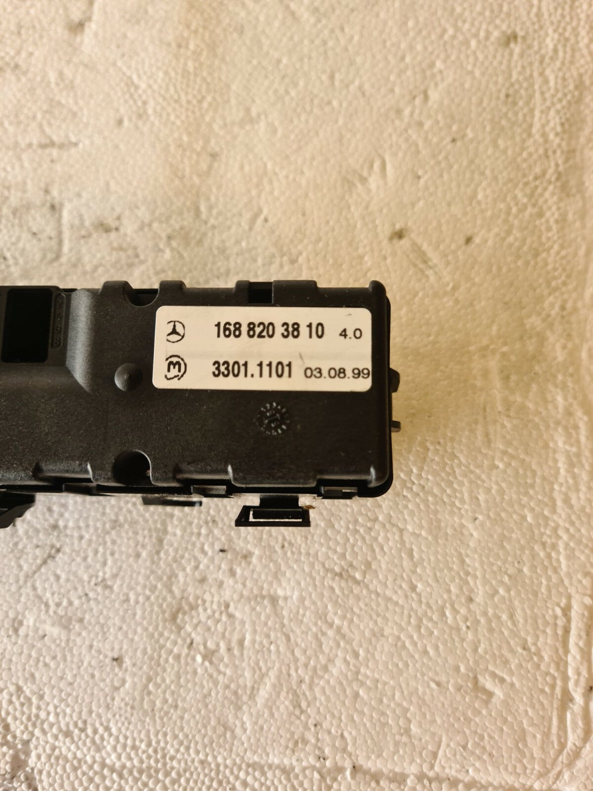 MERCEDES BENZ A160 HEATED SEAT MIRROR CONTROL SWITCHES 1997-2004