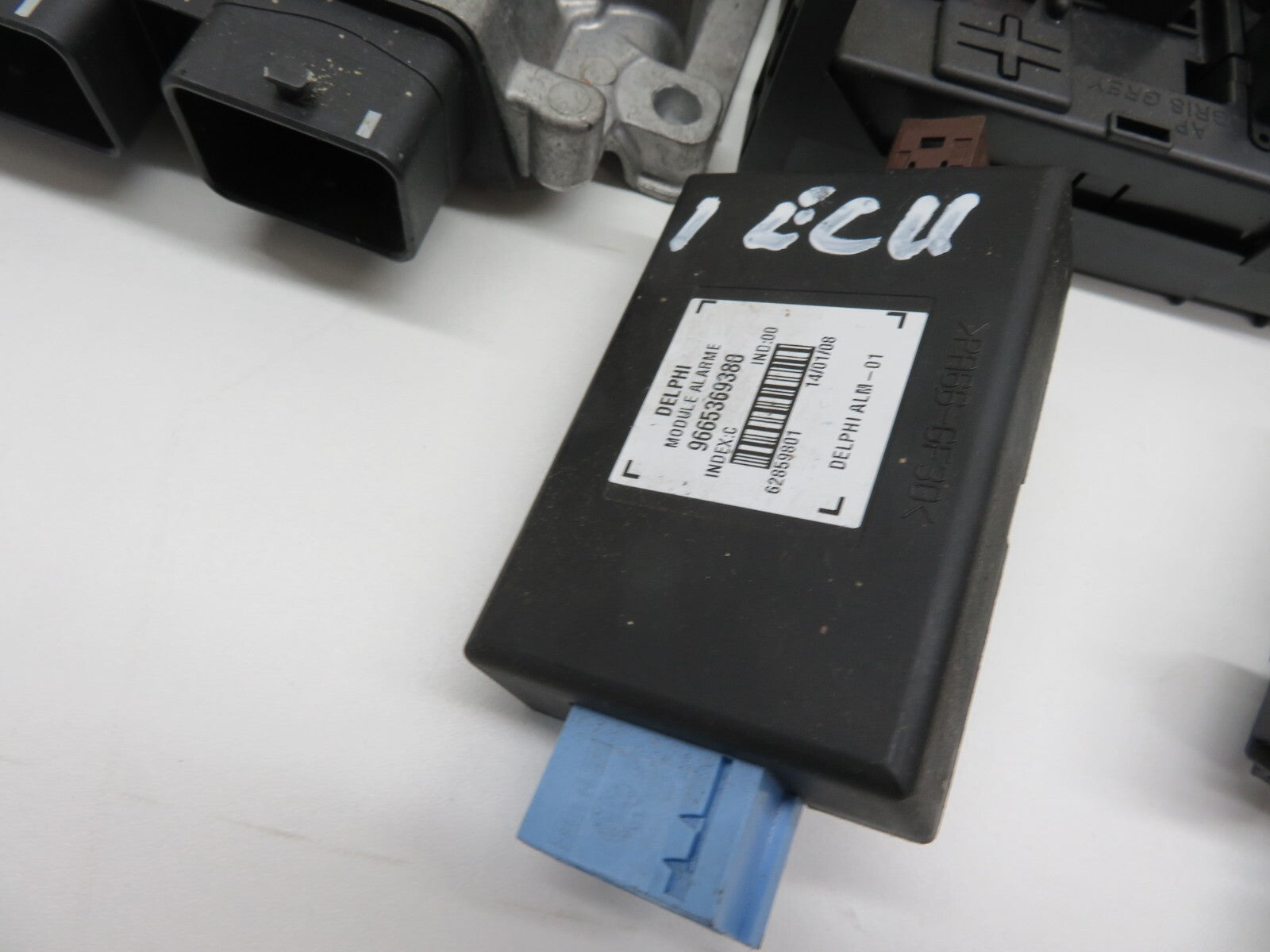 CITROEN C5 X7 ENGINE ECU LOCK SET 9663548180 2008-2015 1528