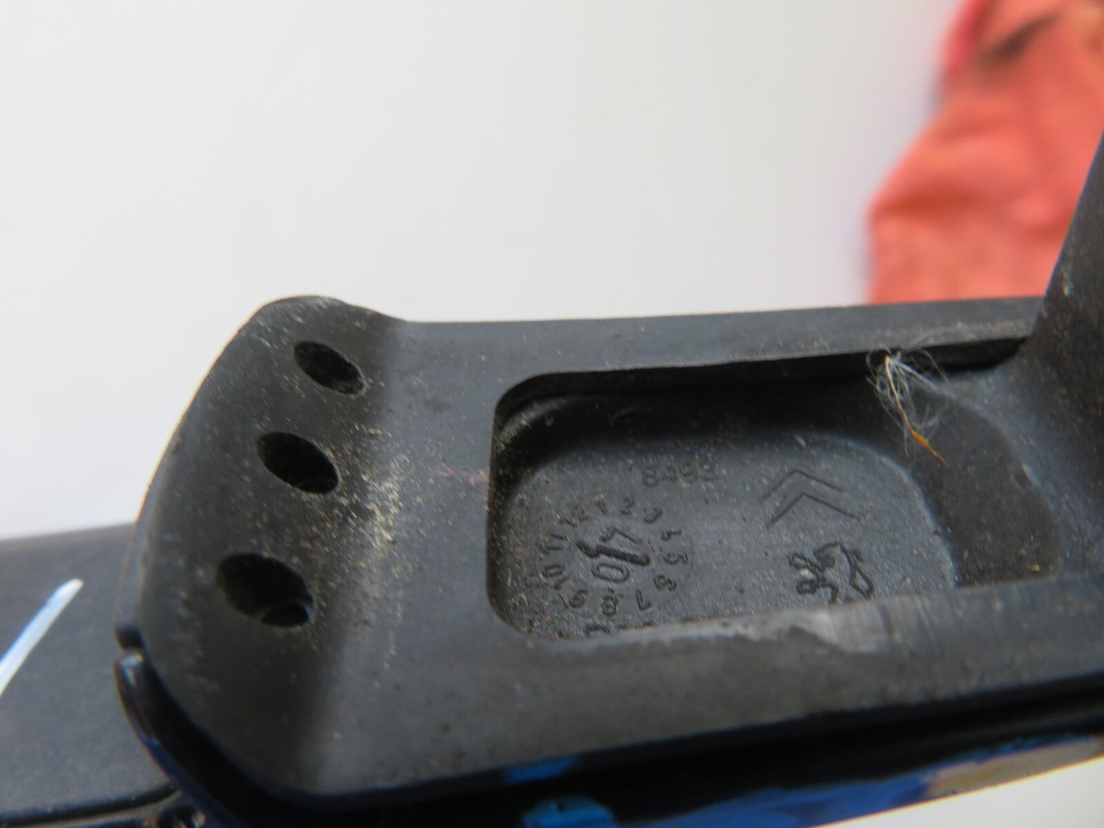 PEUGEOT 308 OSR EXTERIOR DOOR HANDLE BLACK 2007-2013 1410-12