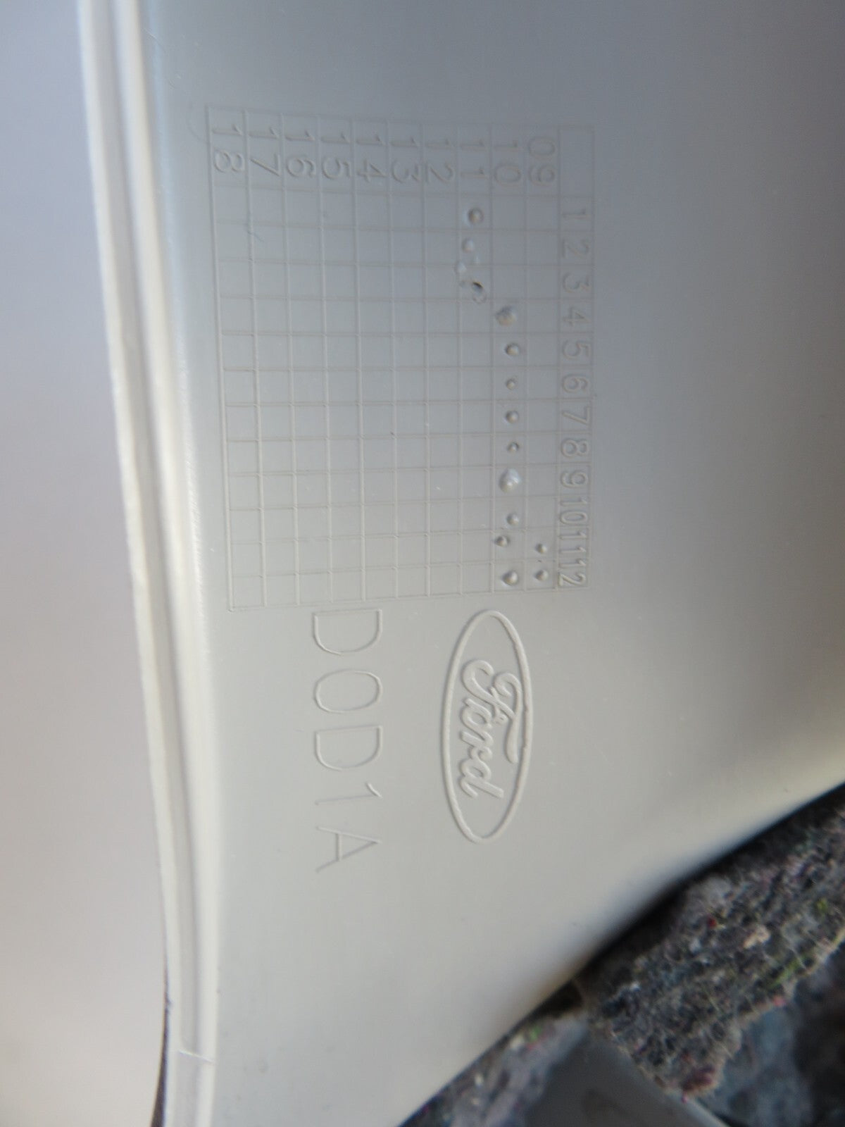 FORD C MAX GRAND NS PASSENGER A PILLAR TRIM AM51-R02519-AAW 2011-2015 BK1344