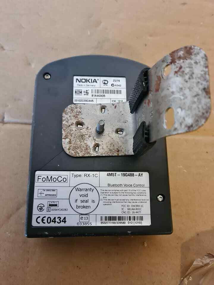 FORD FIESTA MK6 BLUETOOTH MODULE 4m5t-19g488-ay 2002-2008 