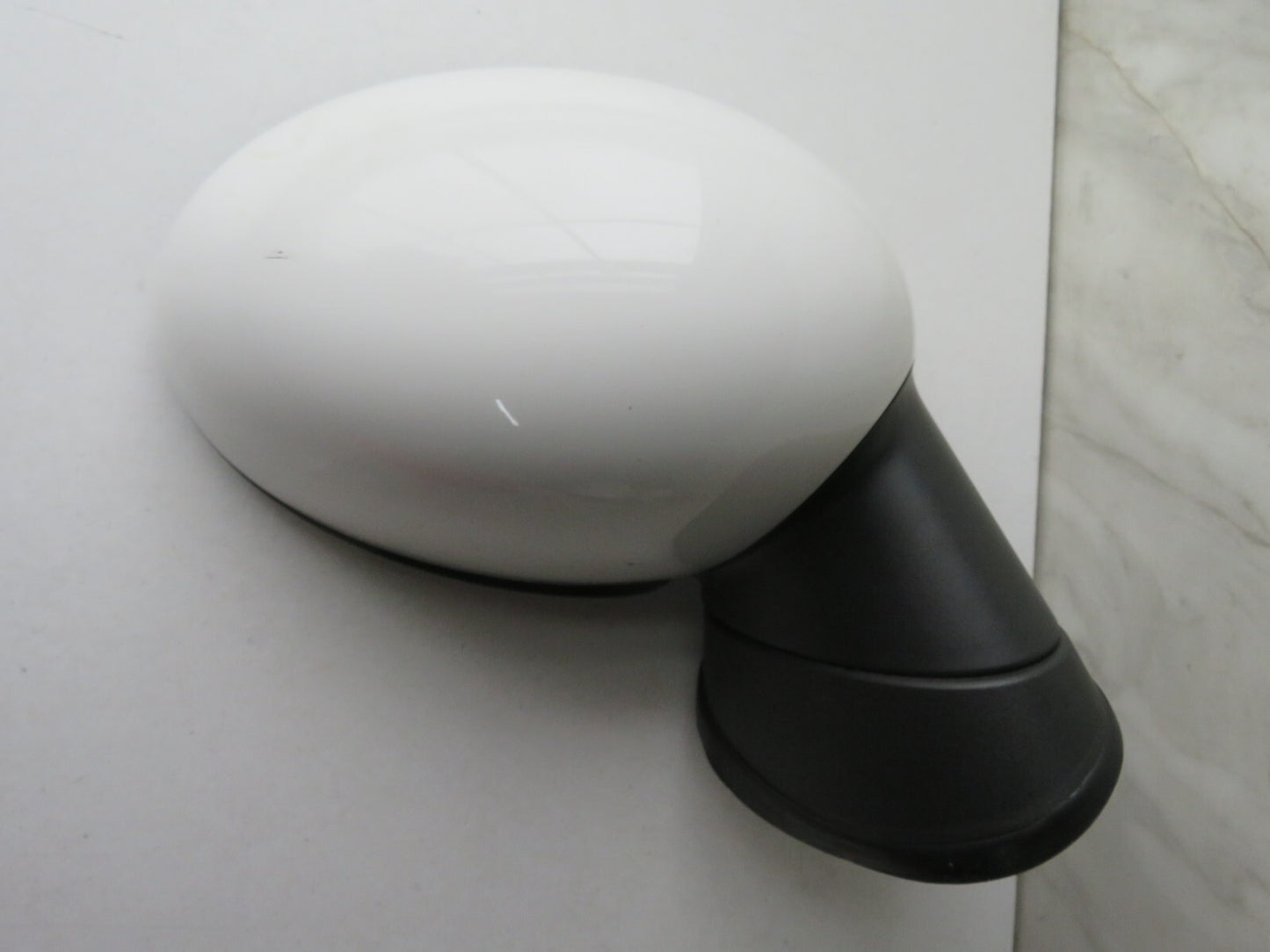 MINI COOPER R56 OS DRIVER DOOR WING MIRROR WHITE 2006-2014 A1228-2
