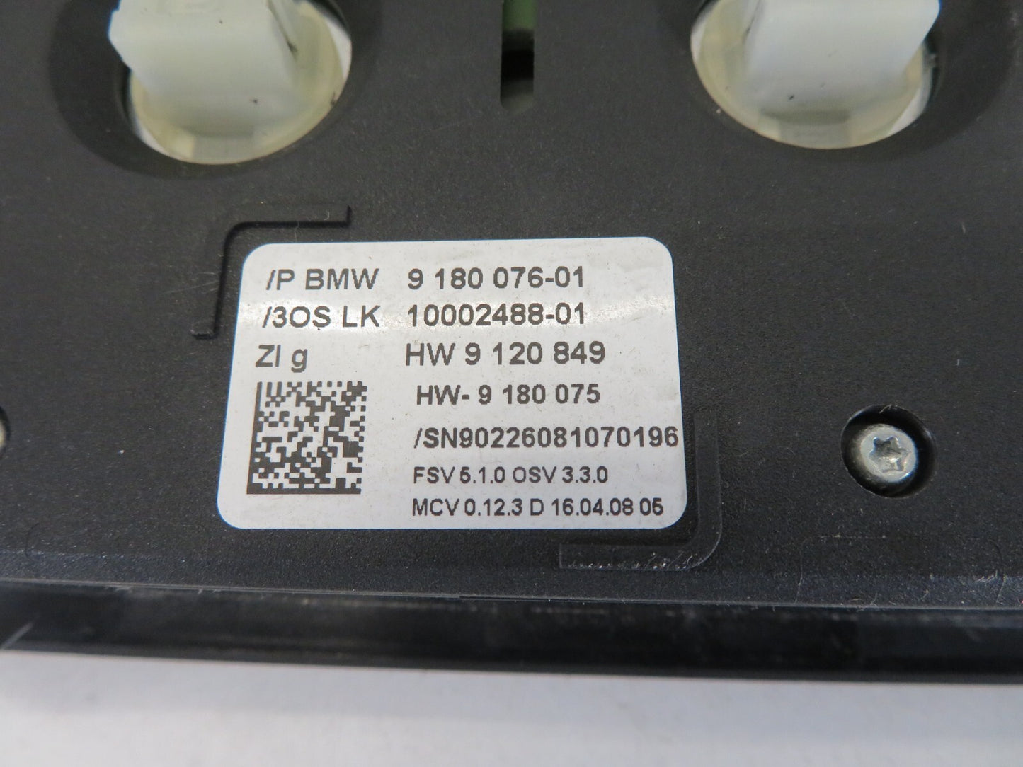 BMW 1 SERIES E88 INTERIOR ROOF LIGHT 9180076 2007-2013 A1119-9