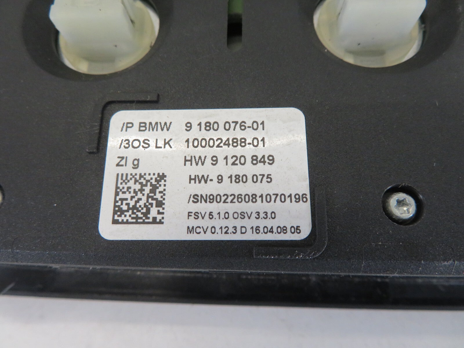 BMW 1 SERIES E88 INTERIOR ROOF LIGHT 9180076 2007-2013 A1119-9