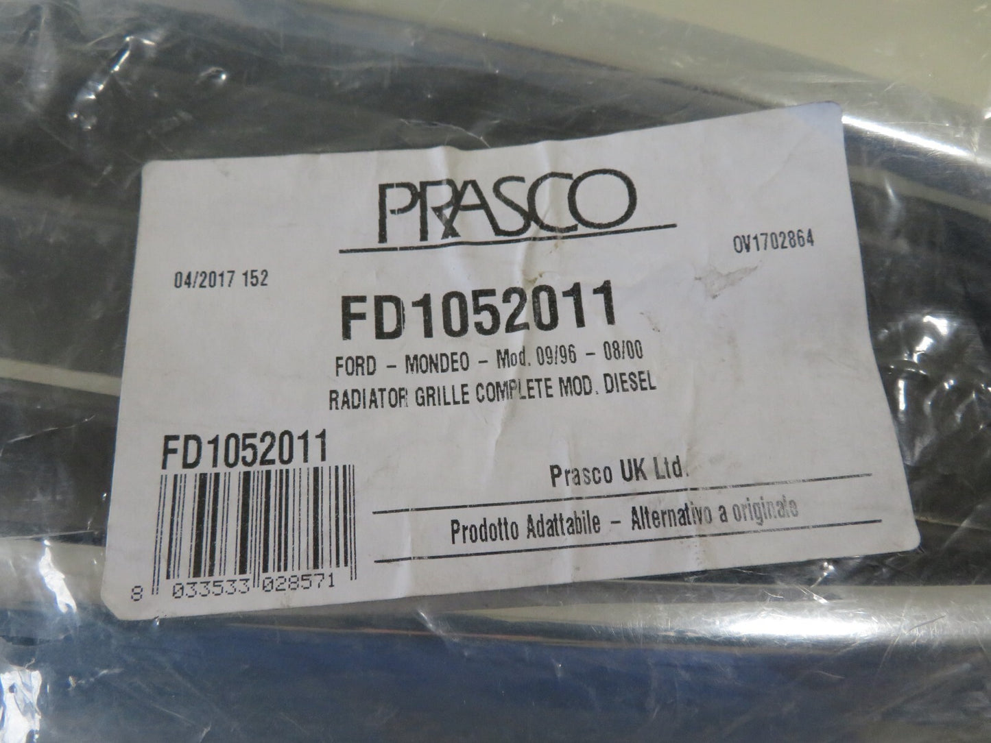 FRONT GRILLE FOR FORD MONDEO MK2 1996-2000 FD1052011