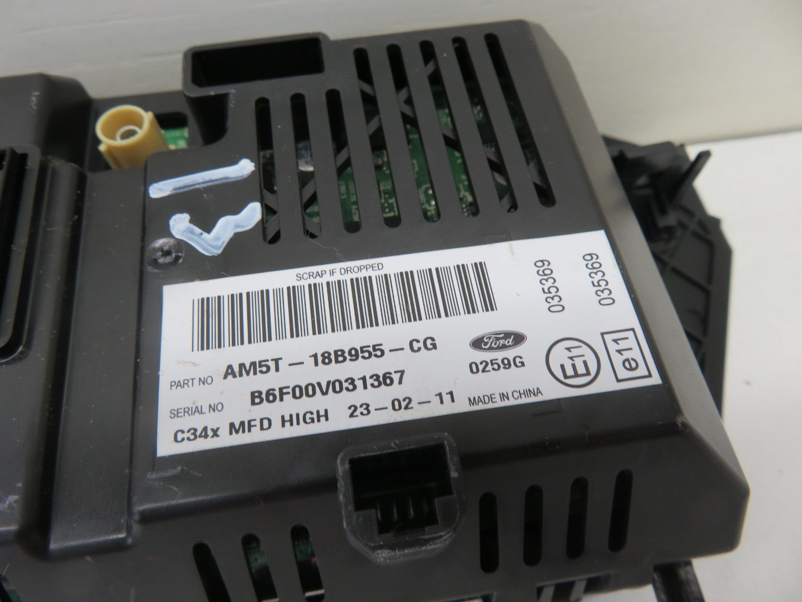 FORD C MAX DISPLAY SCREEN AM5T-18B955-CG 2011-2015 1691-13