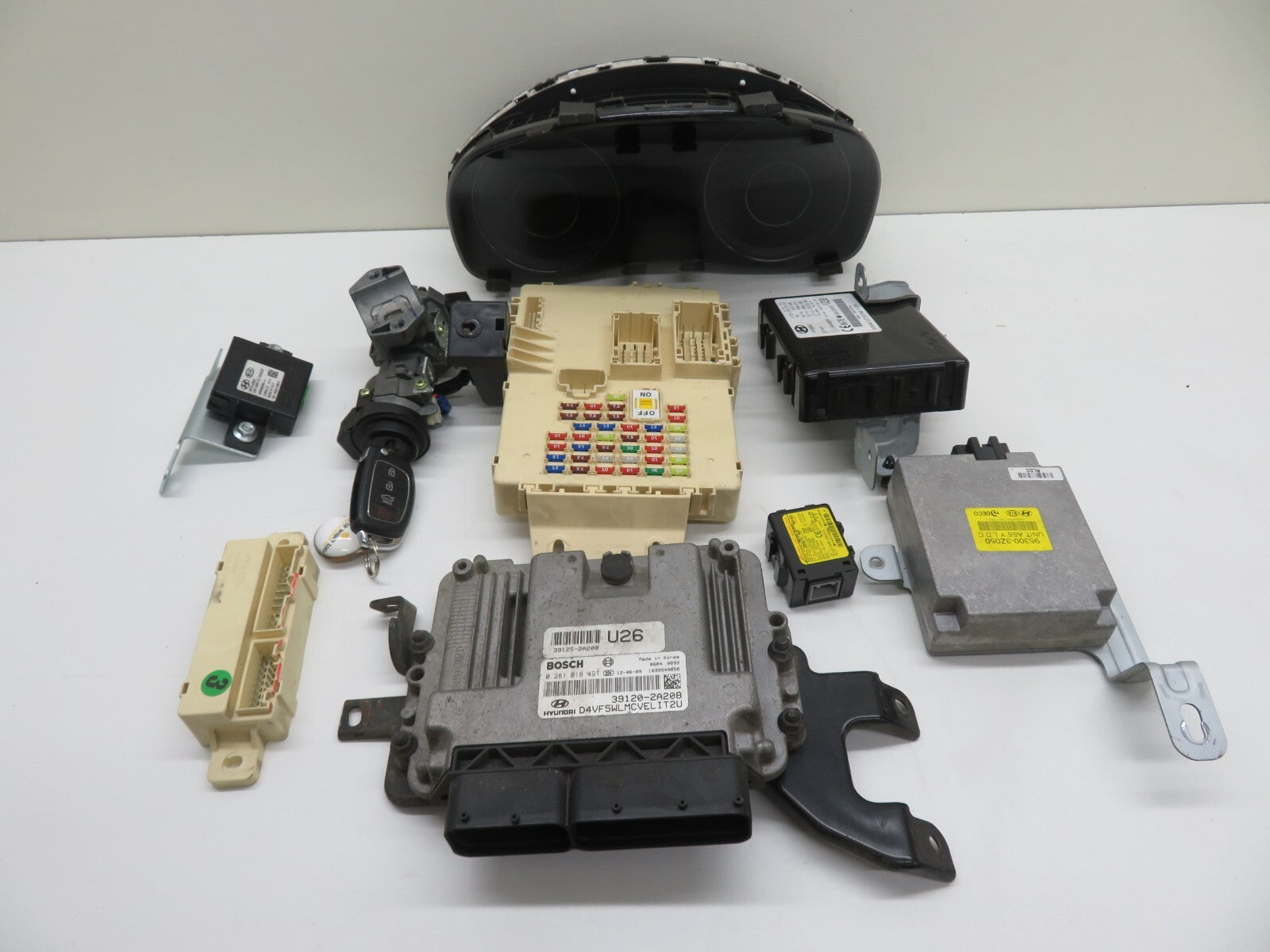 HYUNDAI I40 1.7 CRDI DIESEL ENGINE ECU KIT 39120-2A208 2011-2015 A583-1