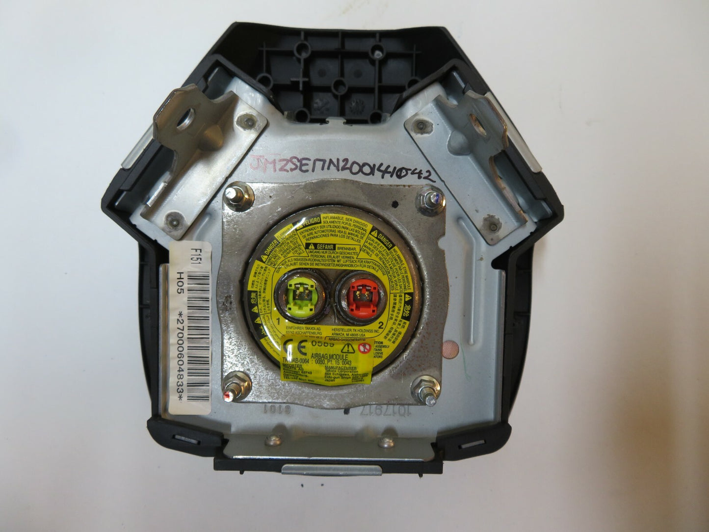 MAZDA RX8 RX-8 STEERING WHEEL HORN BAG 2003-2008 KF56 SA