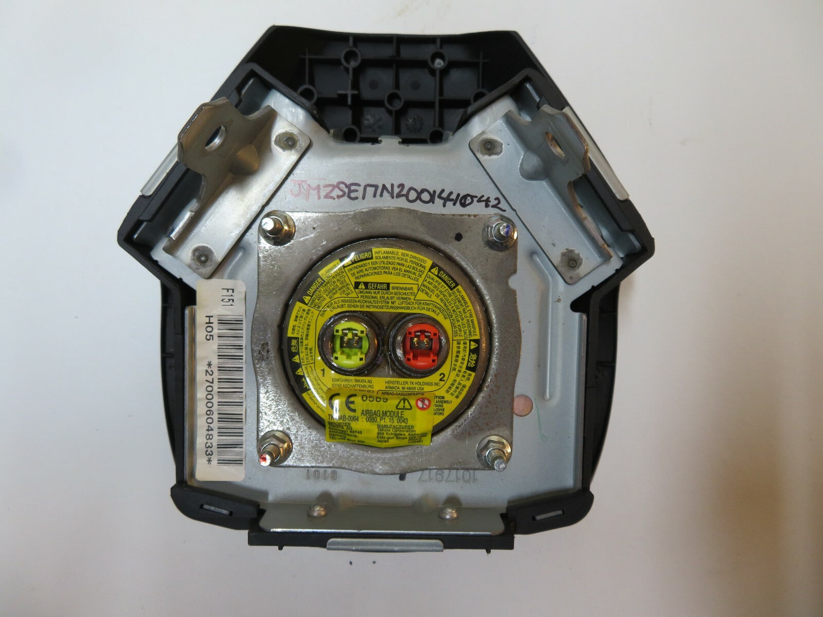 MAZDA RX8 RX-8 STEERING WHEEL HORN BAG 2003-2008 KF56 SA