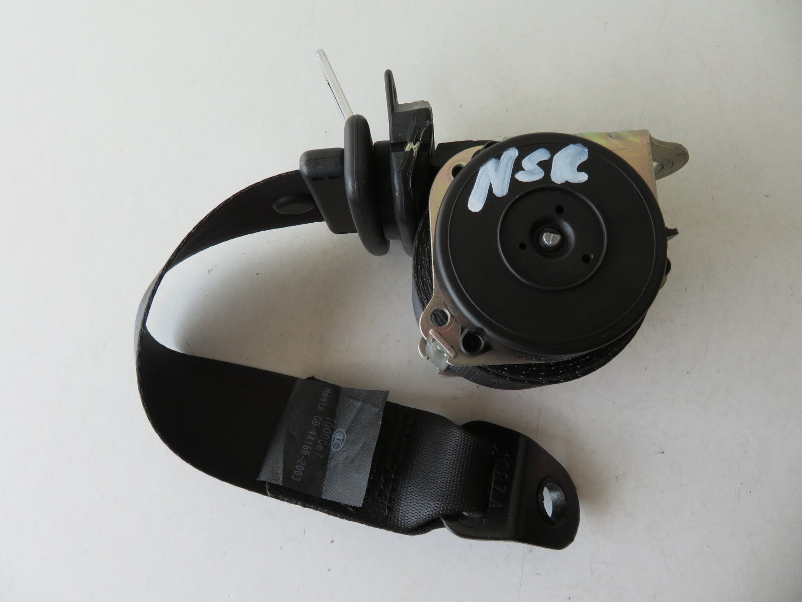 BMW MINI COOPER S R53 NSR PASSENGER SIDE SEAT BELT 7055962 2000-2005 AMS1406