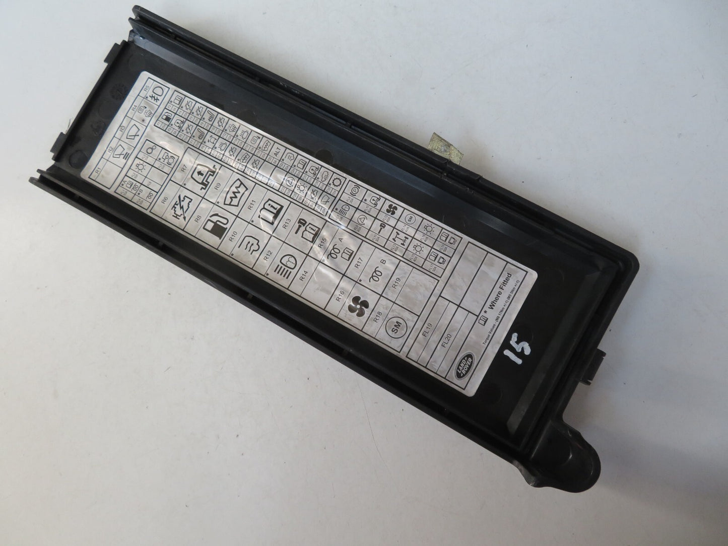 LAND ROVER DISCOVERY 3 ENGINE BAY FUSE BOX COVER 2005-09 1212-15
