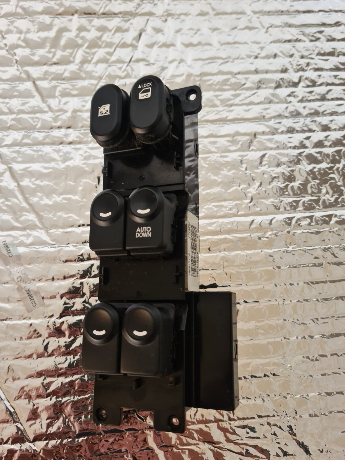 HYUNDAI I30 MIRROR CONTROL SWITCH 93570-2L910 2007-2010 AS2