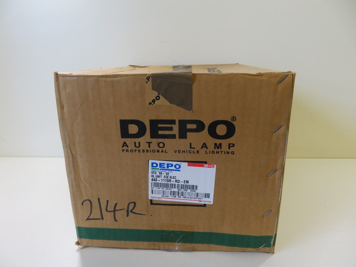 OS DRIVER RH HEADLIGHT 440-1119R-RD-EM FITS MERCEDES VITO 1996-2002 #LMS3