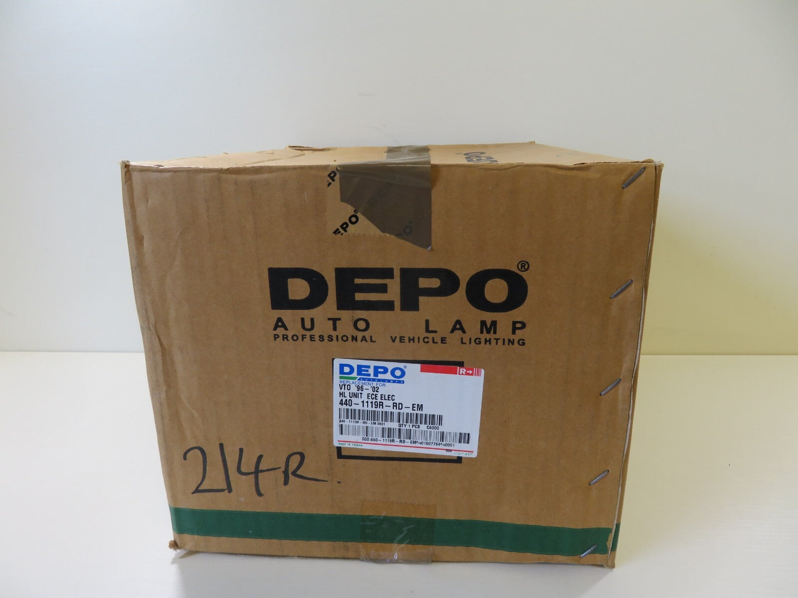 OS DRIVER RH HEADLIGHT 440-1119R-RD-EM FITS MERCEDES VITO 1996-2002 #LMS3