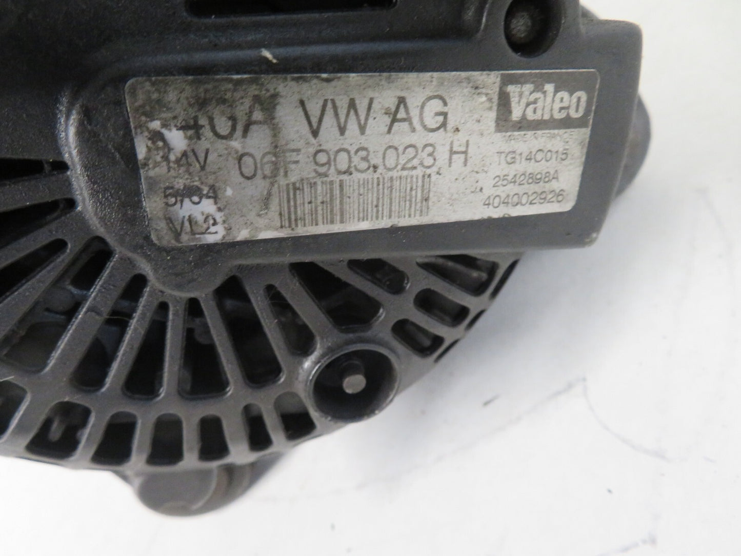 SKODA OCTAVIA 1.9 TDI ALTERNATOR 06F903023H 2008-2012 1445-1