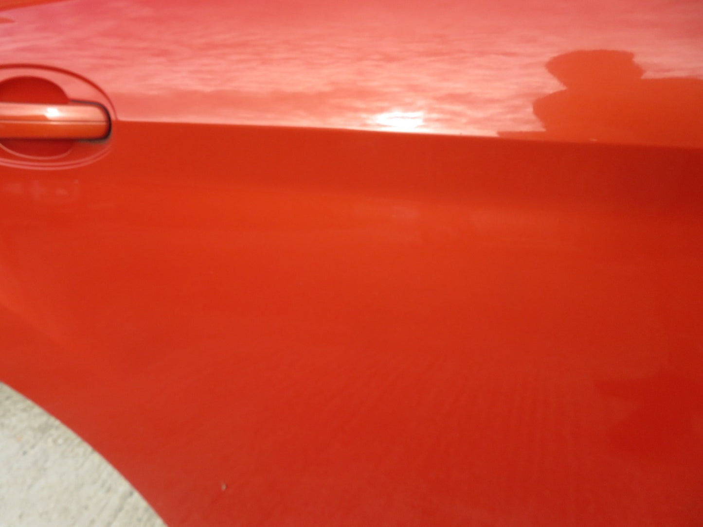 FORD CMAX C MAX OSR DRIVER REAR DOOR IN ORANGE 2010-2015 (SEE PHOTOS)