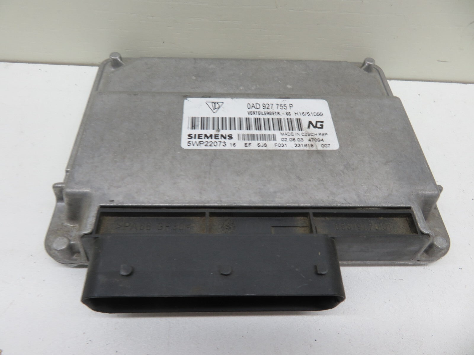 PORSCHE CAYENNE S 955 V8 TRANSFER BOX ECU 0AD927755P 2001-2006 SA 1