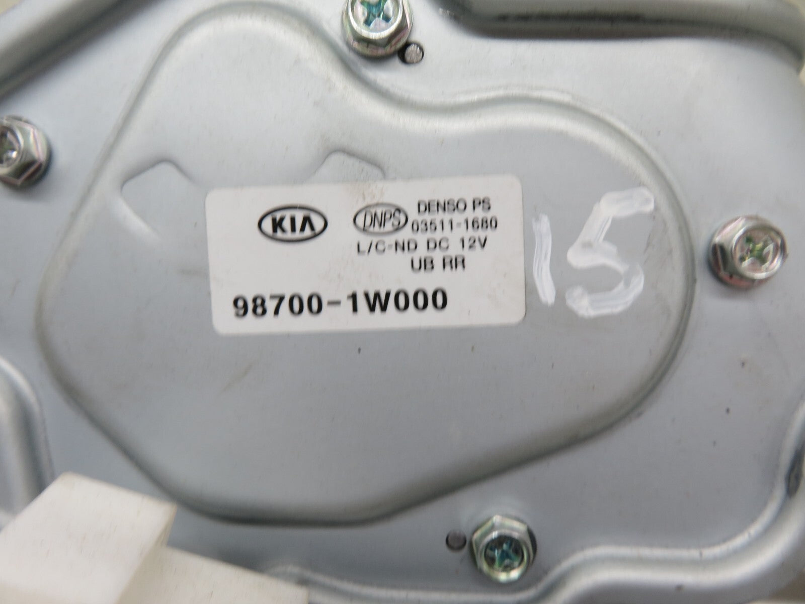 KIA RIO REAR WIPER MOTOR 98700-1W000 2011-2014 #1246-16