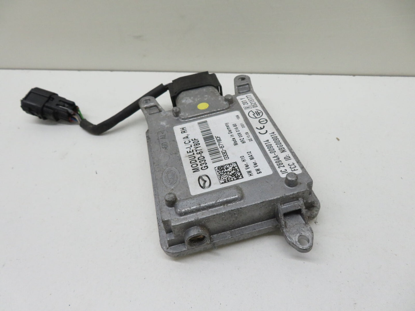 MAZDA CX7 OS DRIVER BLIND SPOT MODULE G33D-67Y80F 2008-2012 1629-15