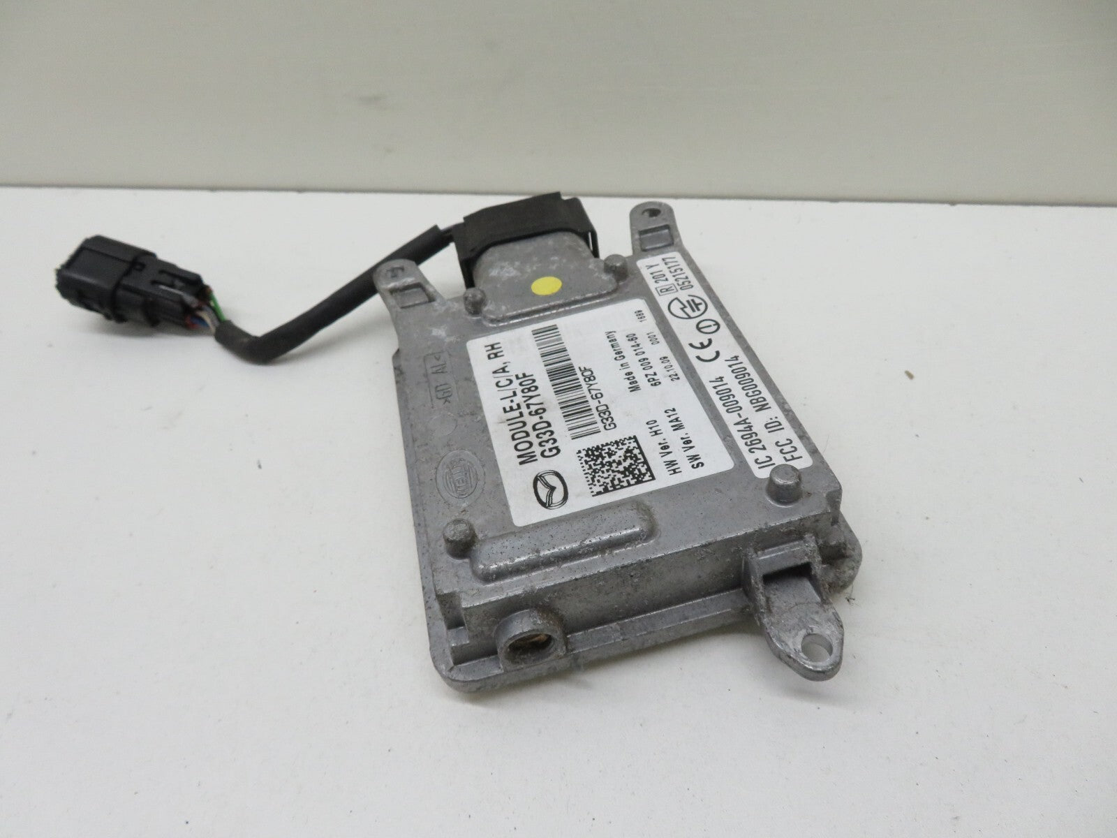 MAZDA CX7 OS DRIVER BLIND SPOT MODULE G33D-67Y80F 2008-2012 1629-15