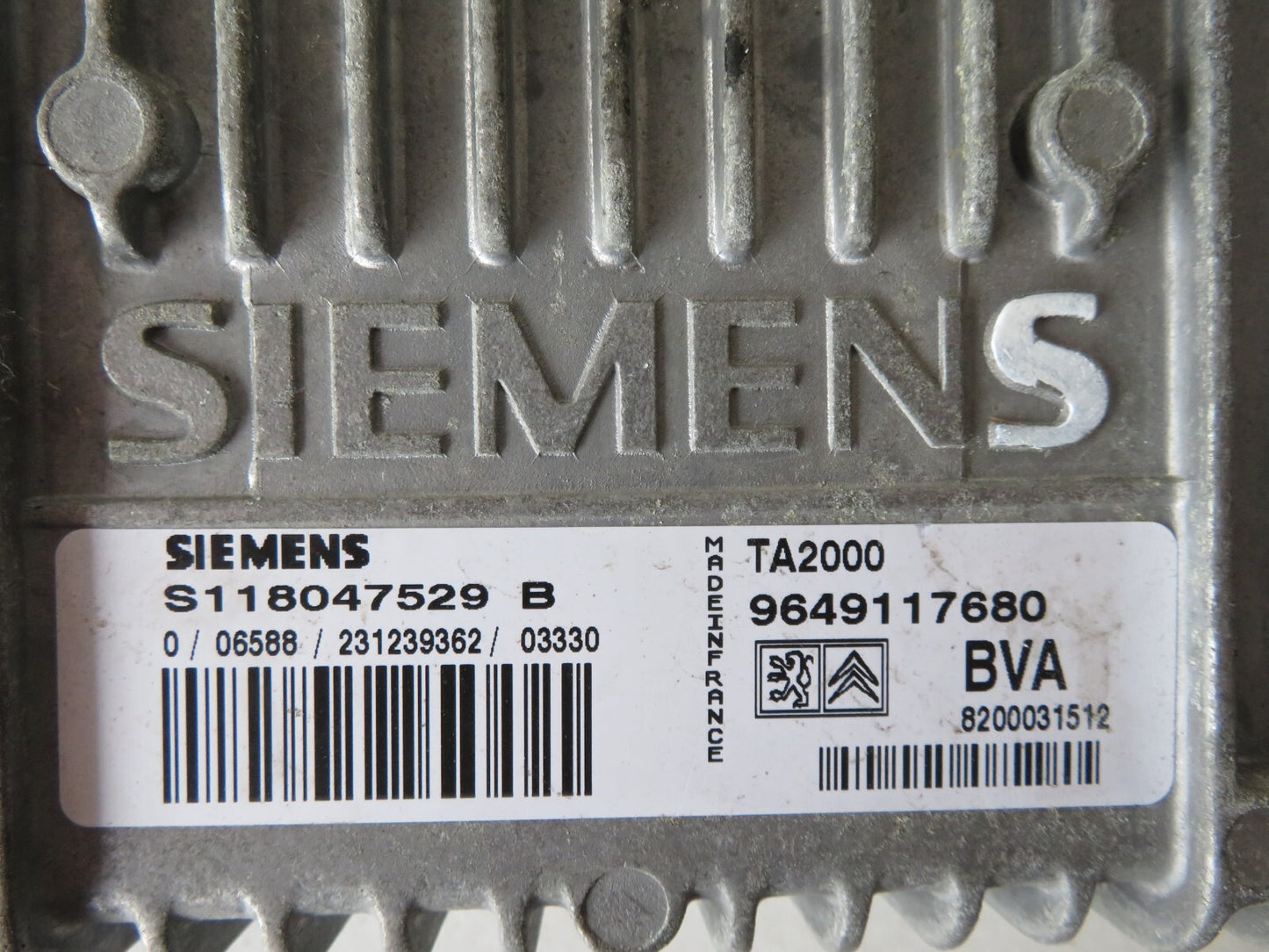 PEUGEOT 307CC AUTO GEARBOX ECU 9649117680 2003-2007 AMS1016-5