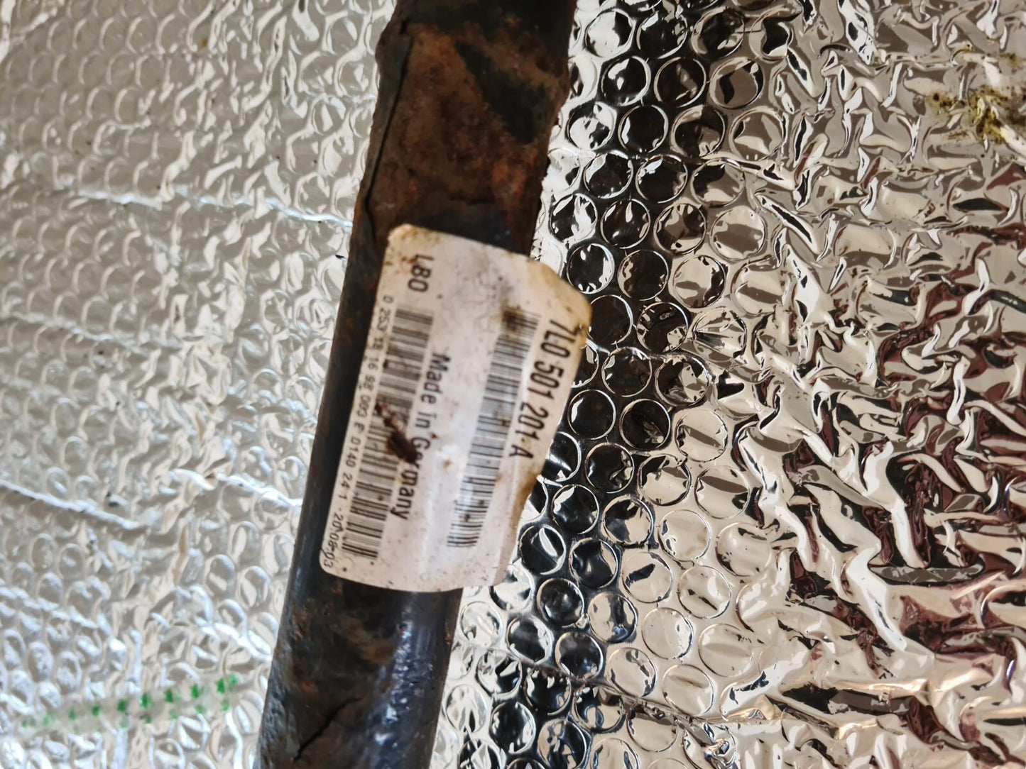 PORSCHE CAYENNE S 955 V8 REAR DRIVESHAFT 7l0501201a 2003-2007 SA-2