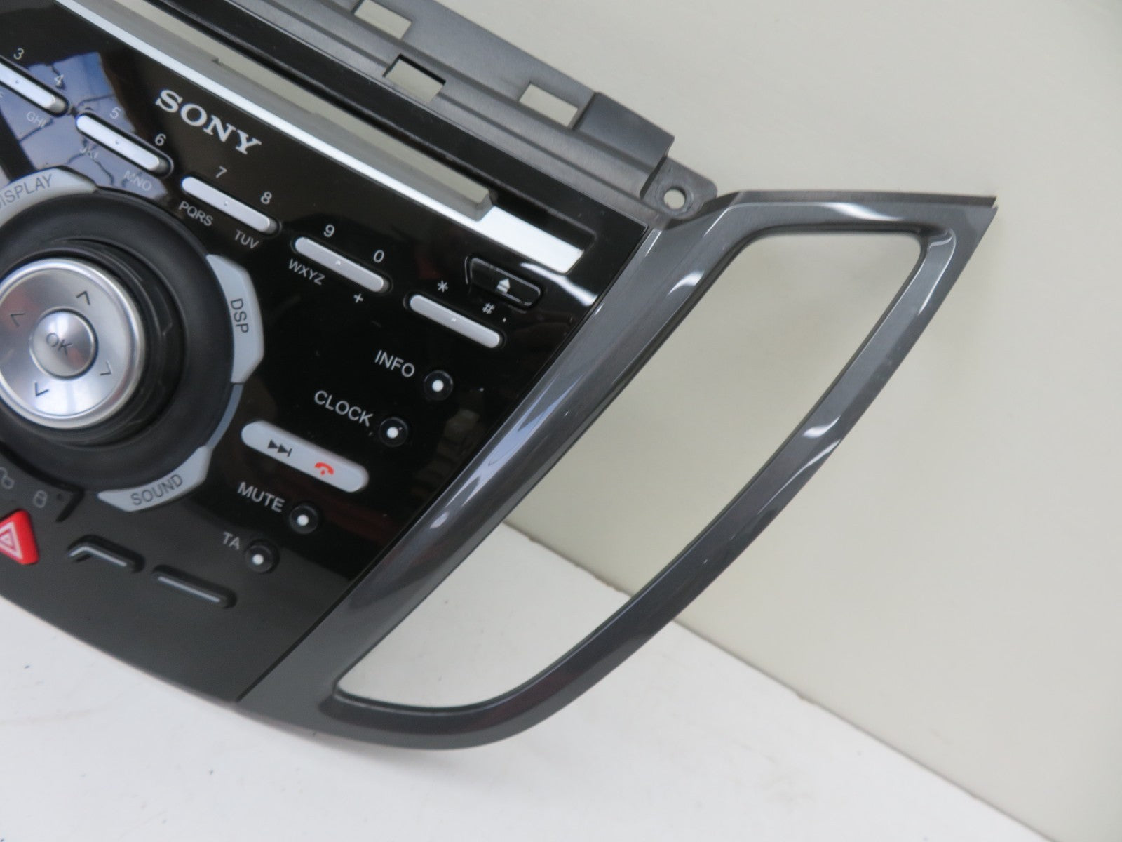FORD C MAX RADIO CONTROL FASCIA TRIM SONY AM5T-18K811-DF37CE 2011-2015 1691-2