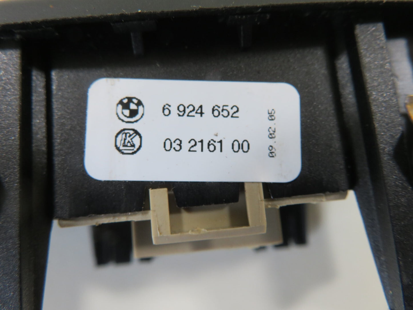 BMW MINI COOPER R52 MIRROR CONTROL SWITCHES 6924652 2001-2006 1325-19