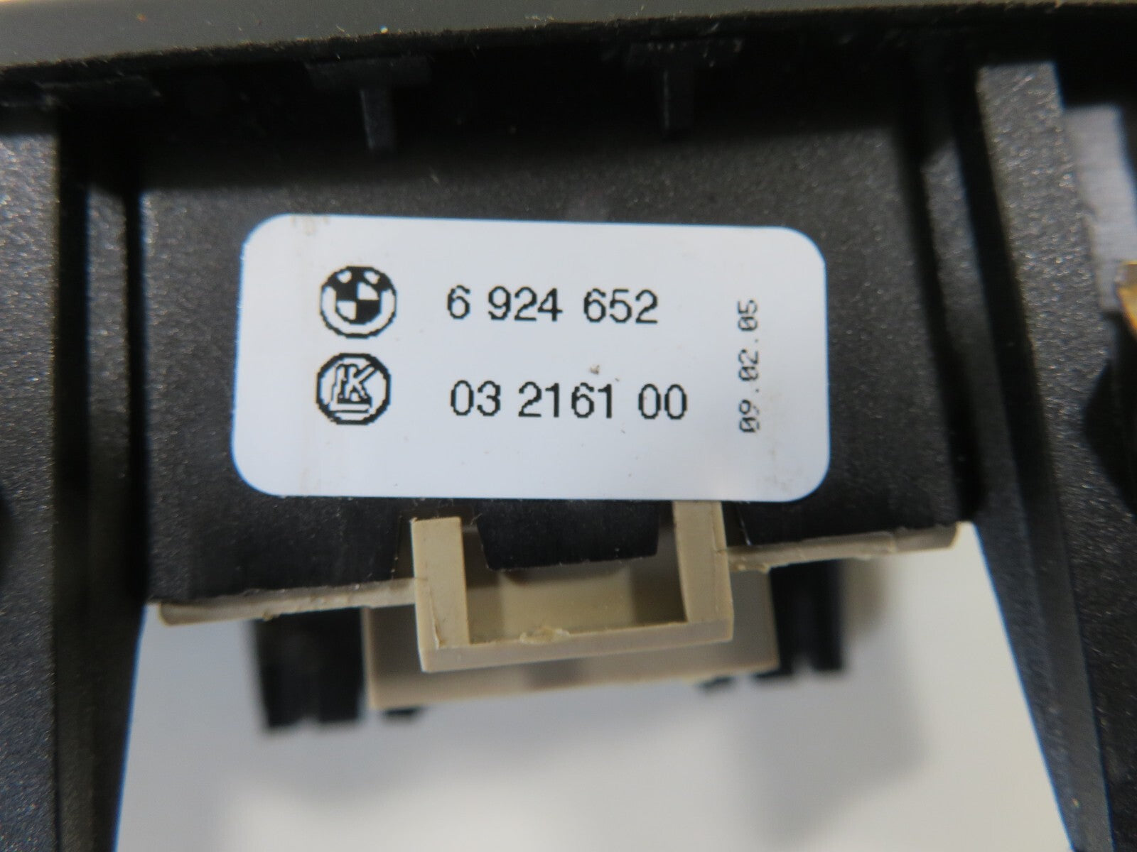 BMW MINI COOPER R52 MIRROR CONTROL SWITCHES 6924652 2001-2006 1325-19