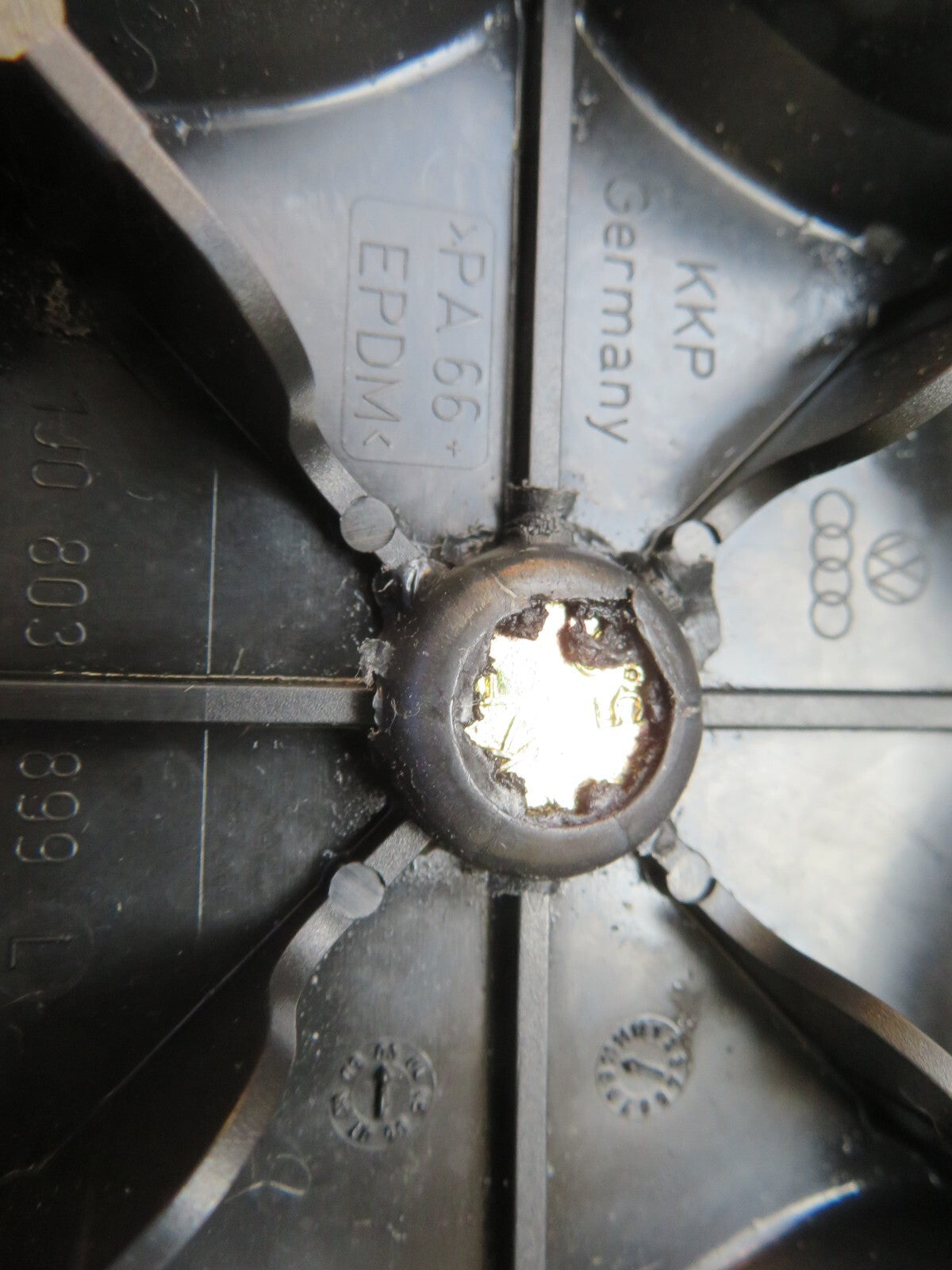 SKODA FABIA MK1 SPARE WHEEL CLAMP 1999-2004 1741-14