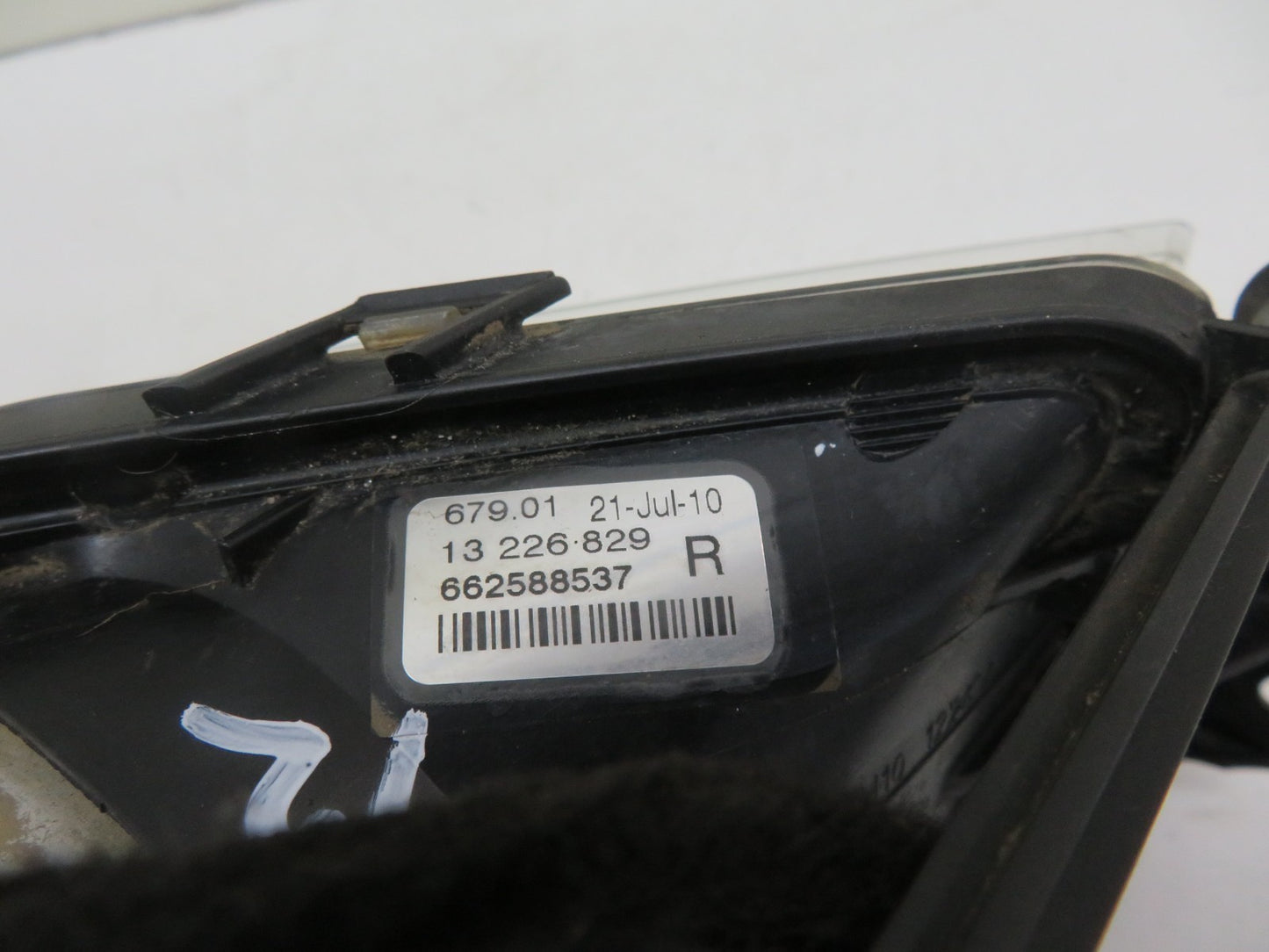 VAUXHALL INSIGNIA OS DRIVER FRONT FOG LIGHT 13226829 2008-2013 1155-11