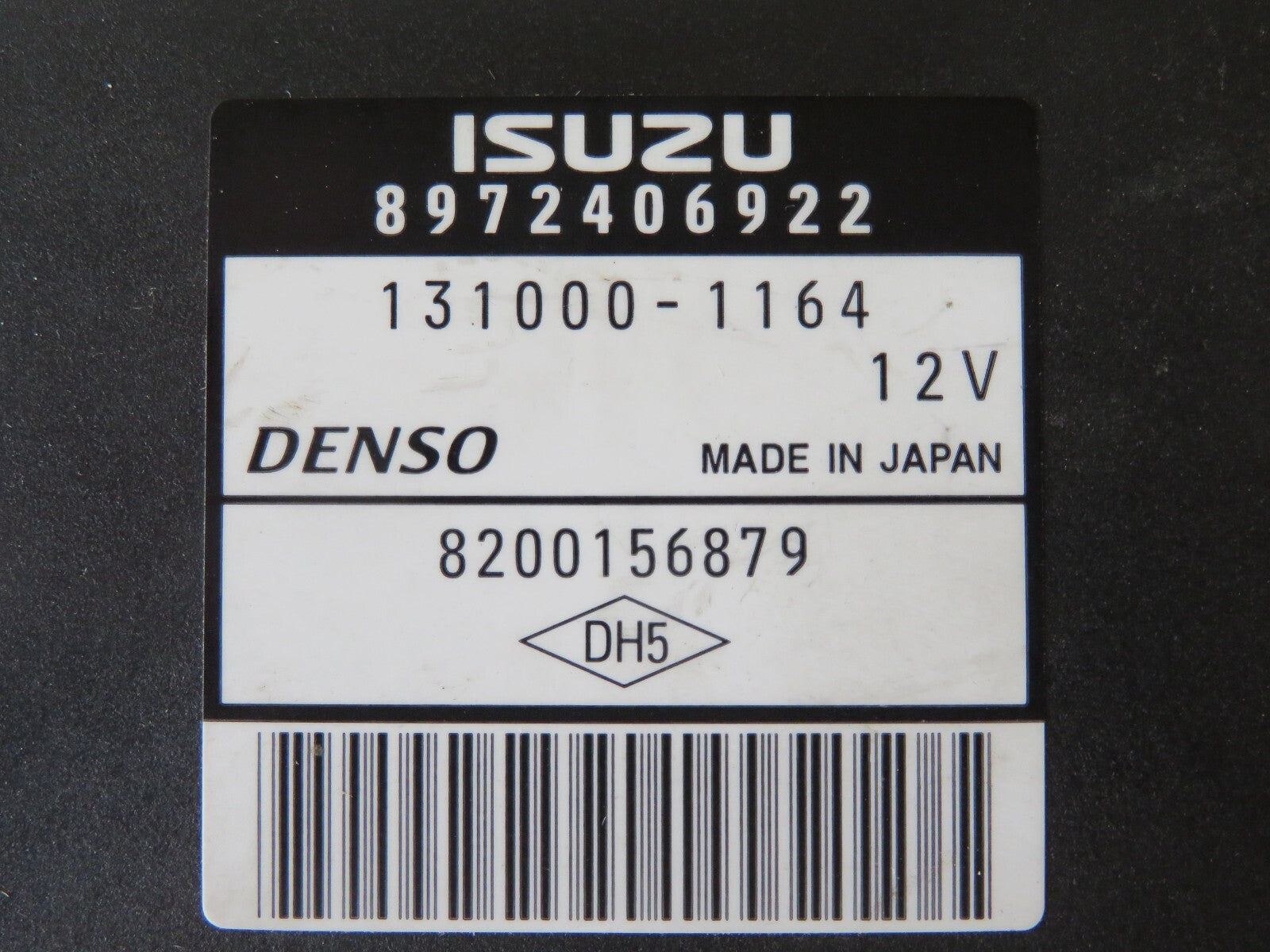 RENAULT ESPACE FUEL INJECTION CONTROL MODULE 8972406922 13100-1164 AMS92