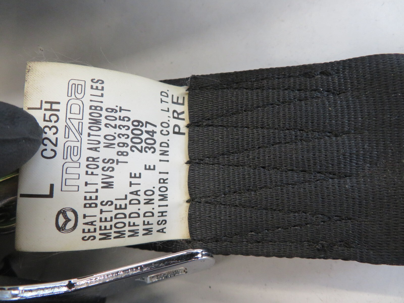 MAZDA 5 MPV DASHBOARD AIR / /BAG KIT STEERING WHEEL SEAT BELTS 2005-2010 A1414-1