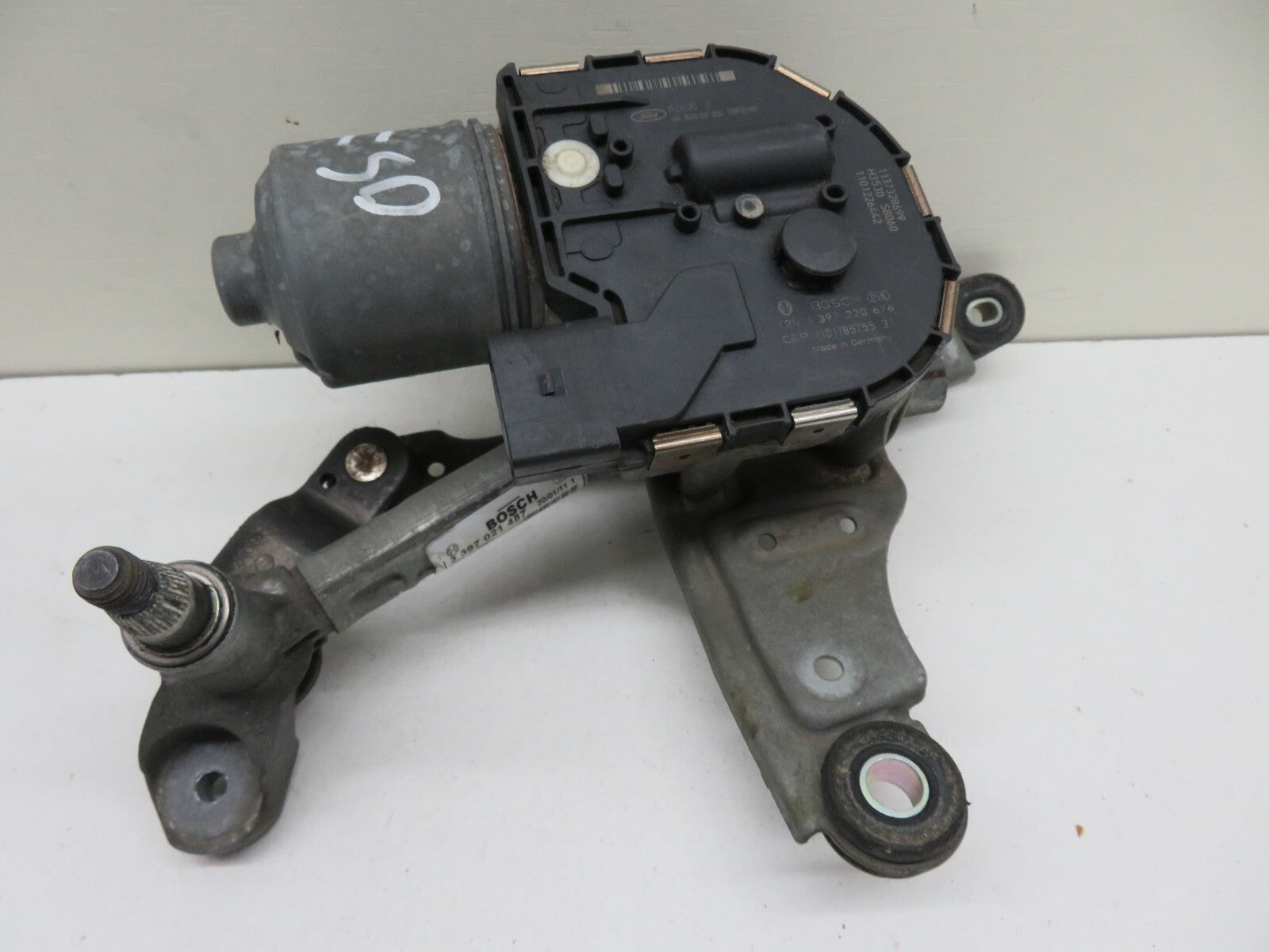 FORD SMAX OS DRIVER FRONT WIPER MOTOR 3397021487 2010-2014 #1437-11